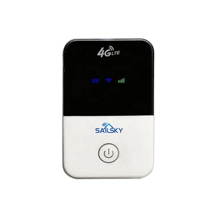 Asixxsix Hotspot Mobile, Router WiFi Portatile Wireless 4G con Slot per  Scheda SIM Crittografia WPA WPA2 Ad Alta velocità Supporto Hotspot  Portatile